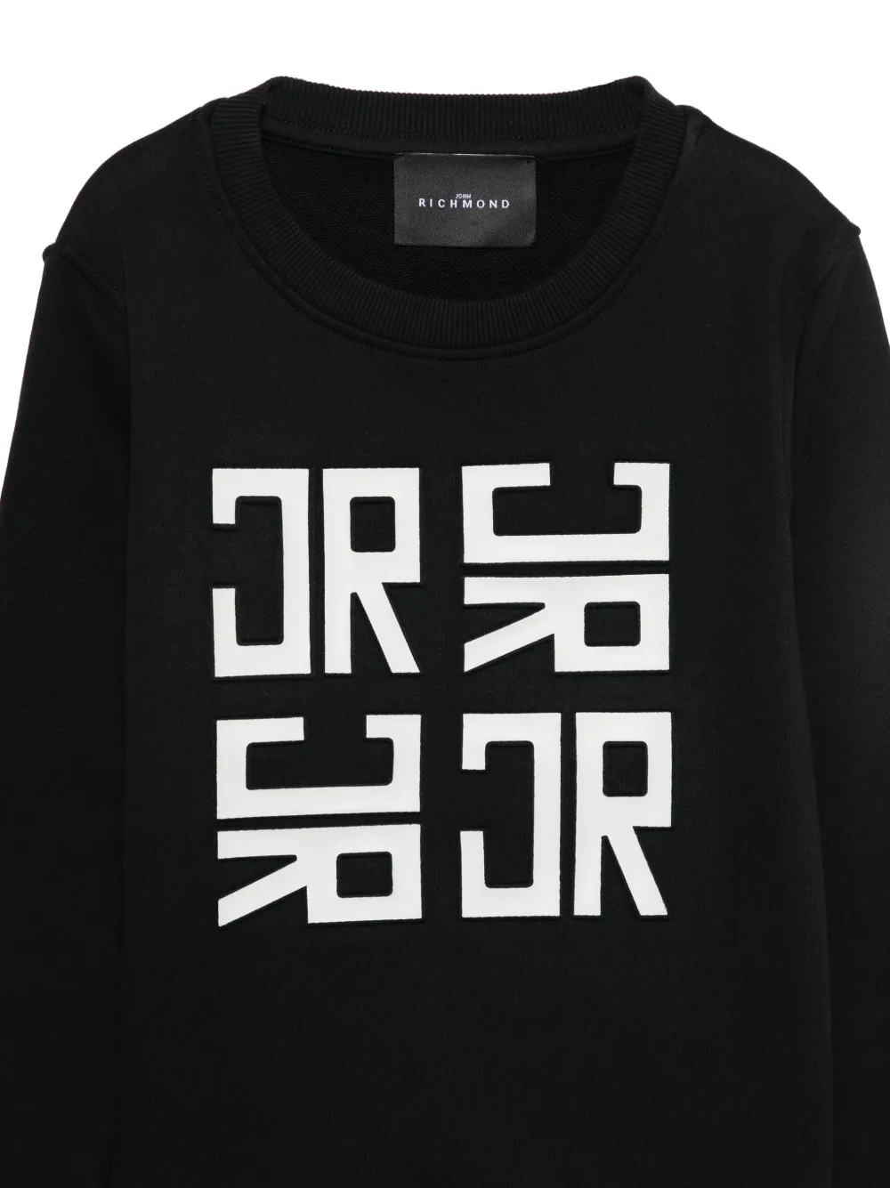  John Richmond Junior Sweat à Détail De Logo - Noir 