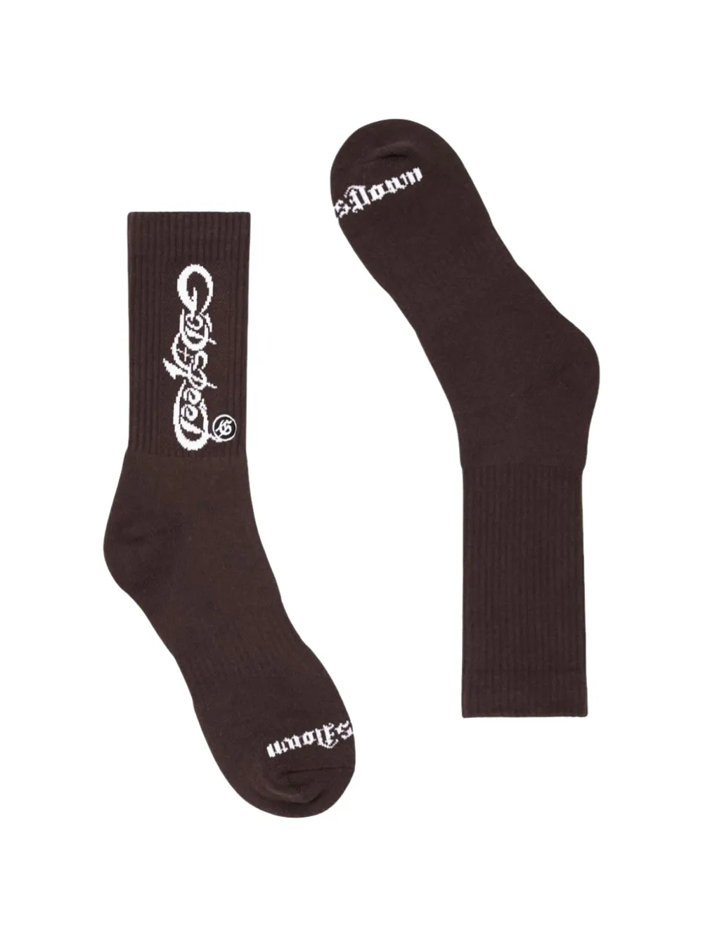 GODSPEED New Age logo socks - Marrone