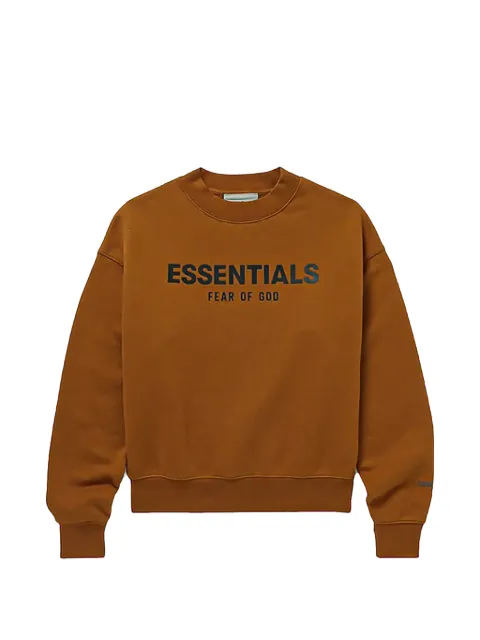 FEAR OF GOD ESSENTIALS KIDS Essentials logo-print sweater