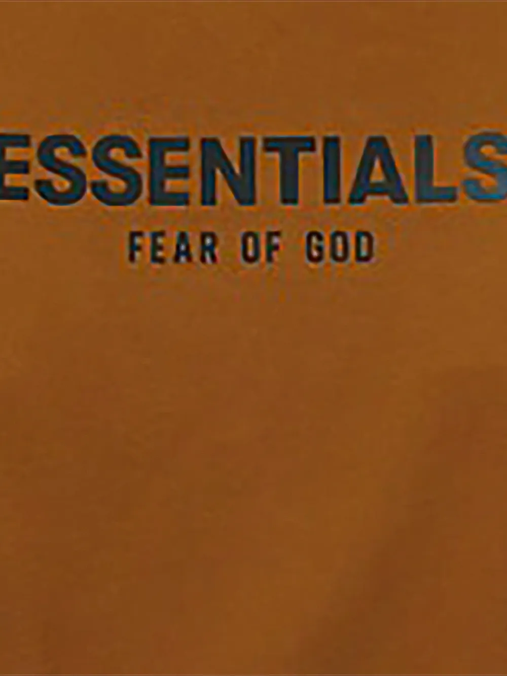 FEAR OF GOD ESSENTIALS KIDS Essentials trui met logo-print Bruin