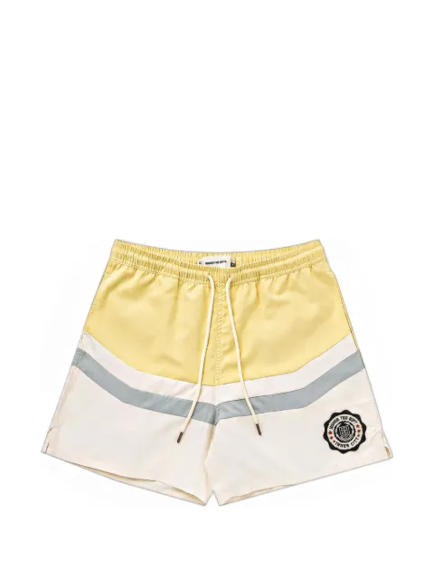 Honor The Gift shorts Poly con paneles y parche del logo