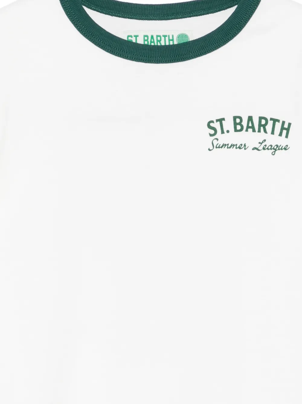MC2 Saint Barth Kids T-shirt met korte mouwen Wit