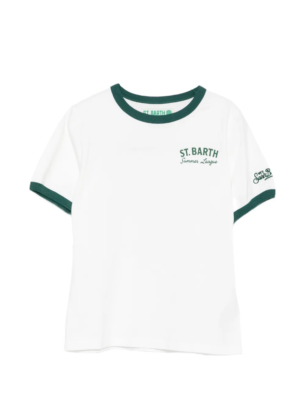 MC2 Saint Barth Kids Dean short-sleeve T-shirt - Bianco