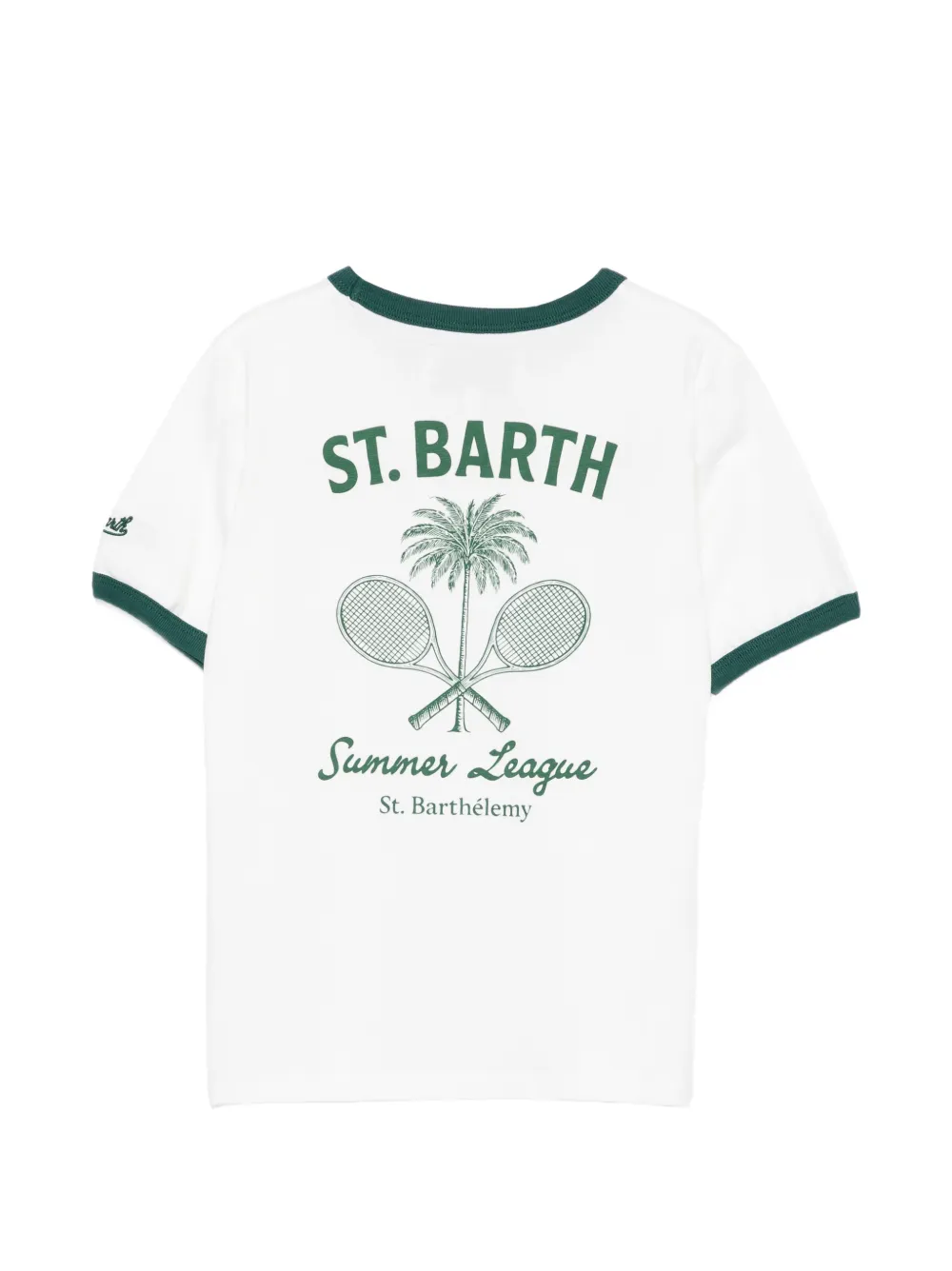 MC2 Saint Barth Kids T-shirt met korte mouwen Wit