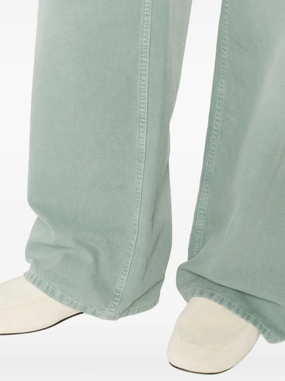 Marni Broek met wijde pijpen Groen