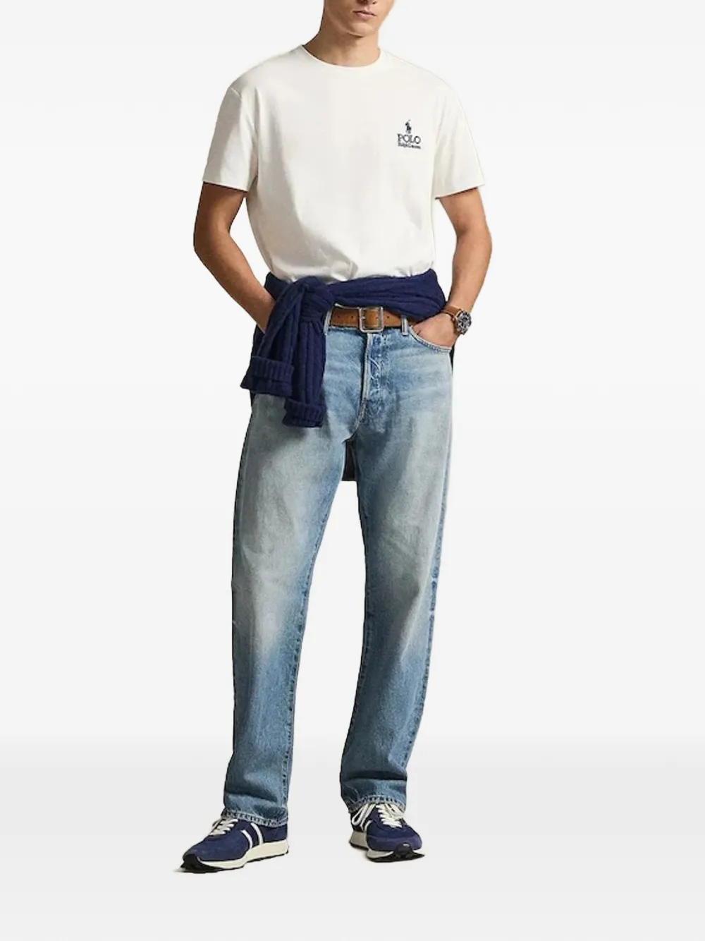Polo Ralph Lauren T-shirt met logo Wit