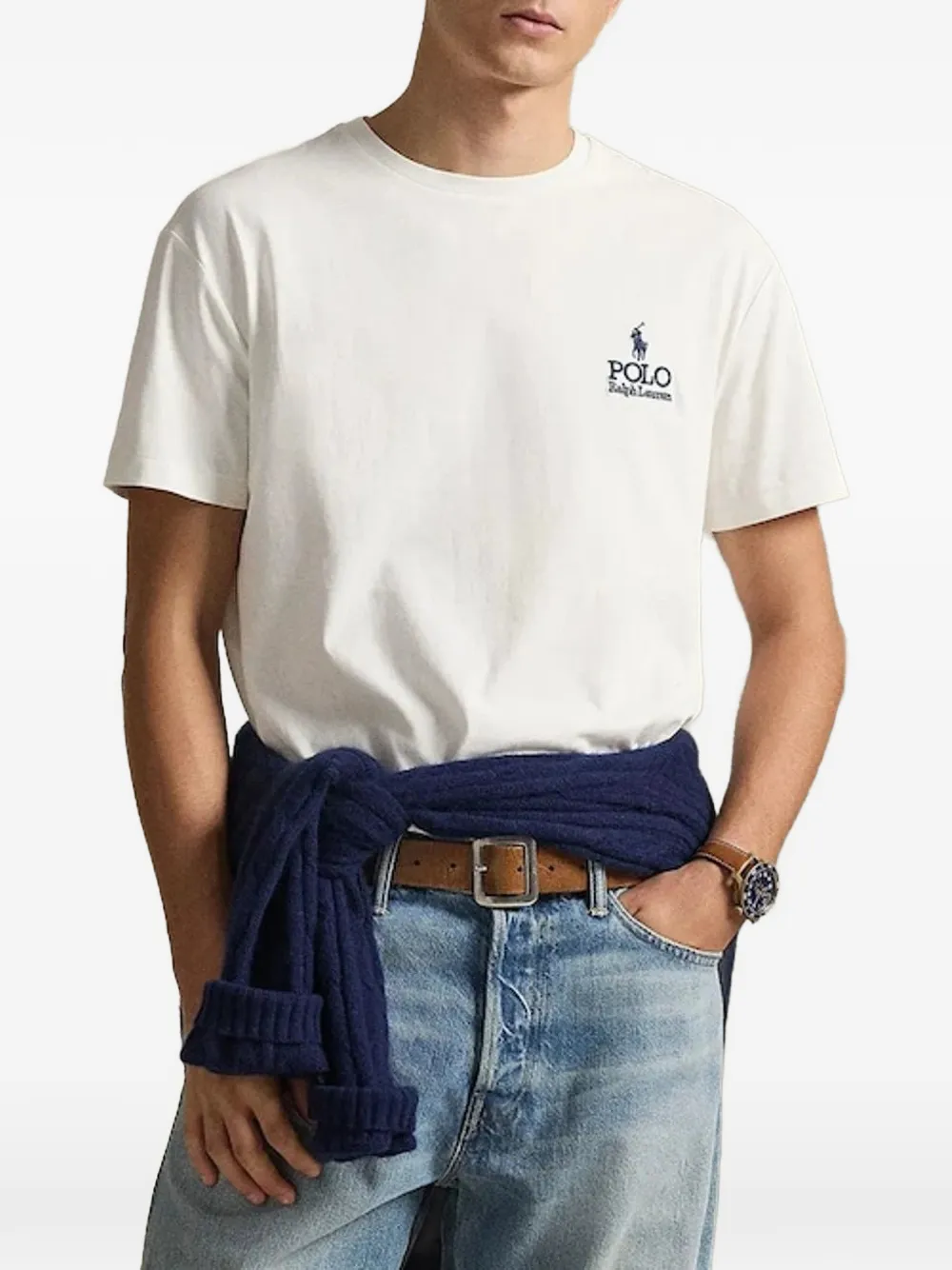 Polo Ralph Lauren logo T-shirt - Weiß