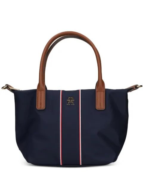 Tommy Hilfiger sac cabas rayé à anses sur le dessus