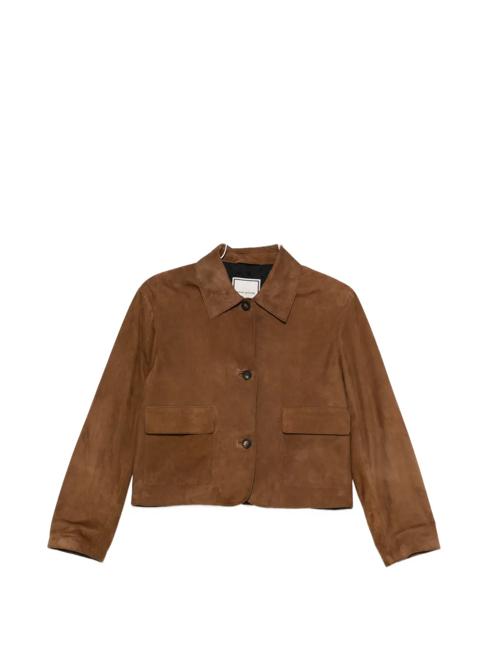 Tagliatore Valerie suede jacket - Braun