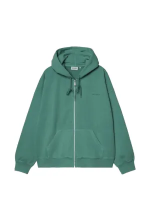 Carhartt WIP Vista zip-fastening Hooded Sweatshirt | Blue | FARFETCH