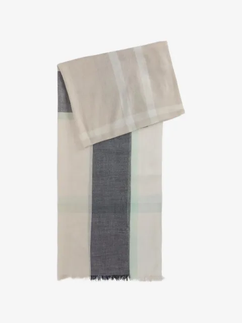 Barbour Maisy tartan-pattern scarf