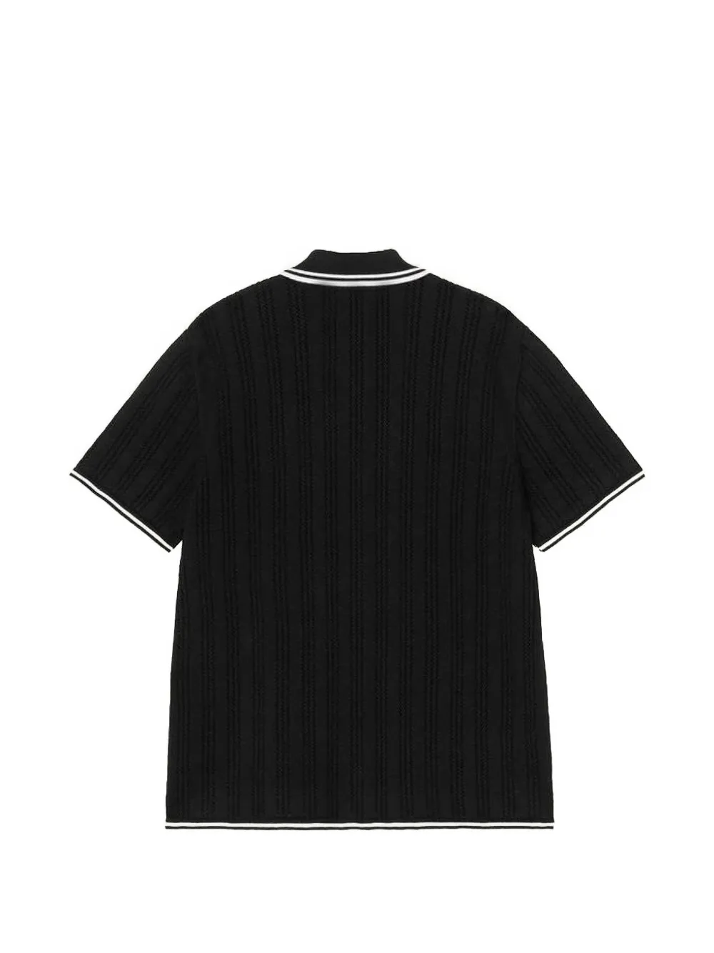 Carhartt WIP Ramsey gebreid overhemd met gestreepte kraag Blauw