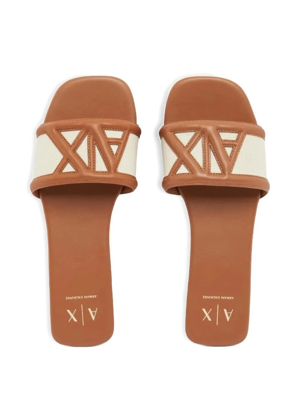 Armani Exchange logo-detail sandals Bruin