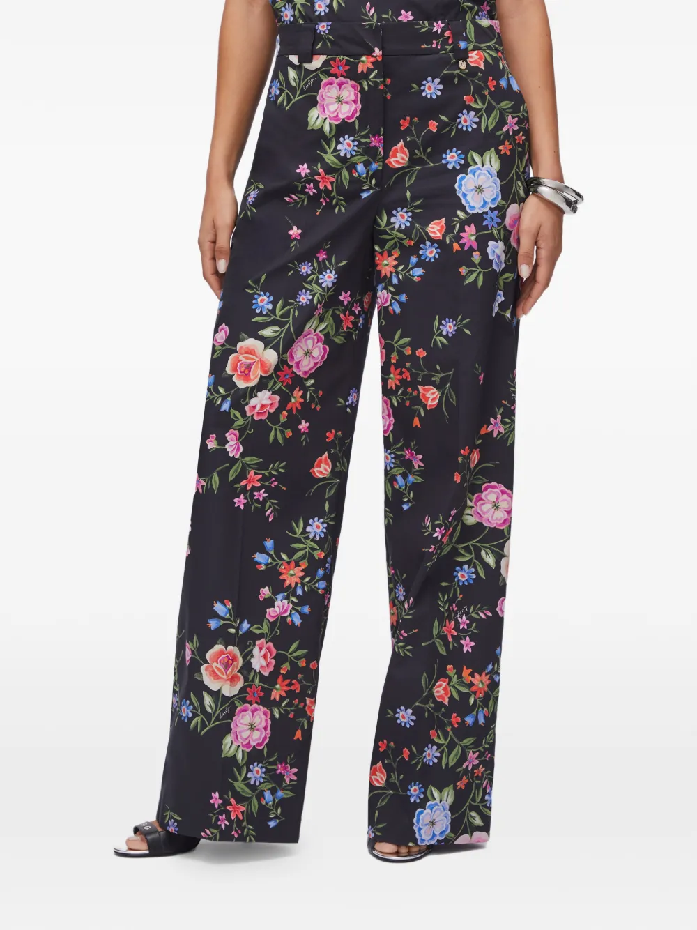 LIU JO Straight broek Zwart
