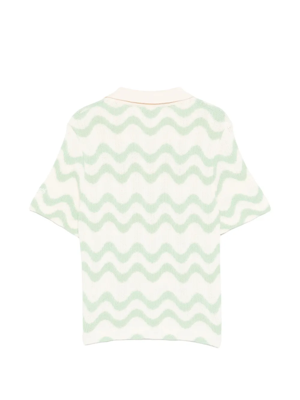 MC2 Saint Barth Kids Gebreide top met patroon Beige