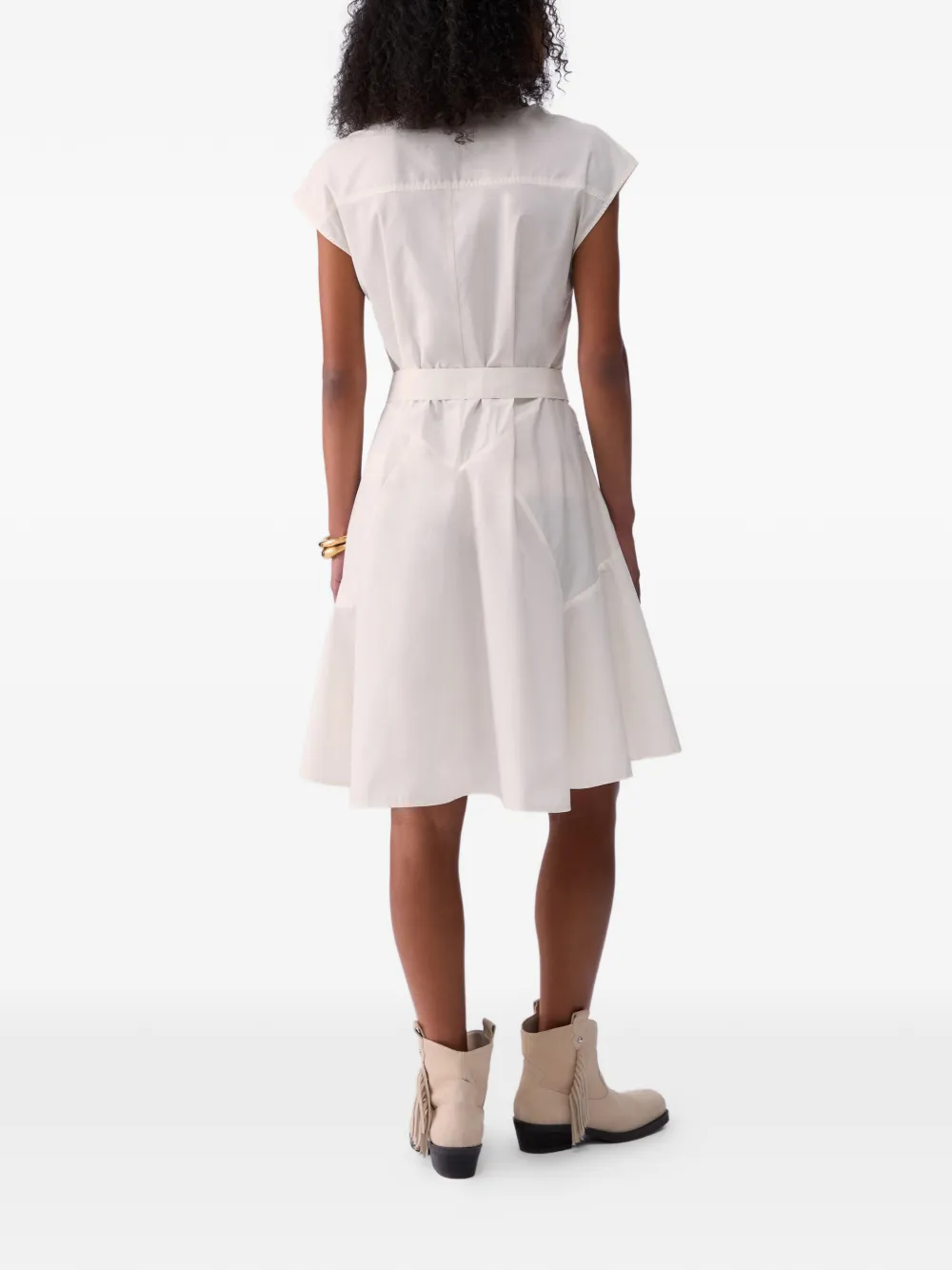 LIU JO Blousejurk met ceintuur Beige