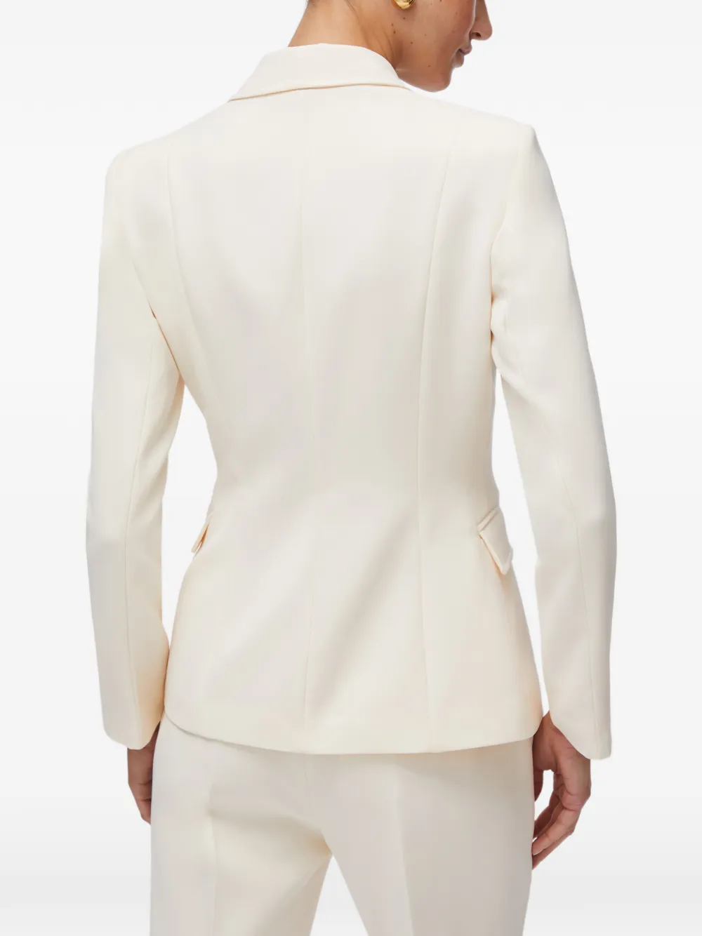 LIU JO Getailleerde blazer Beige