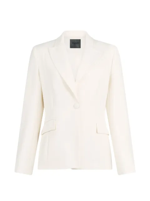 LIU JO blazer droit à poches à rabat