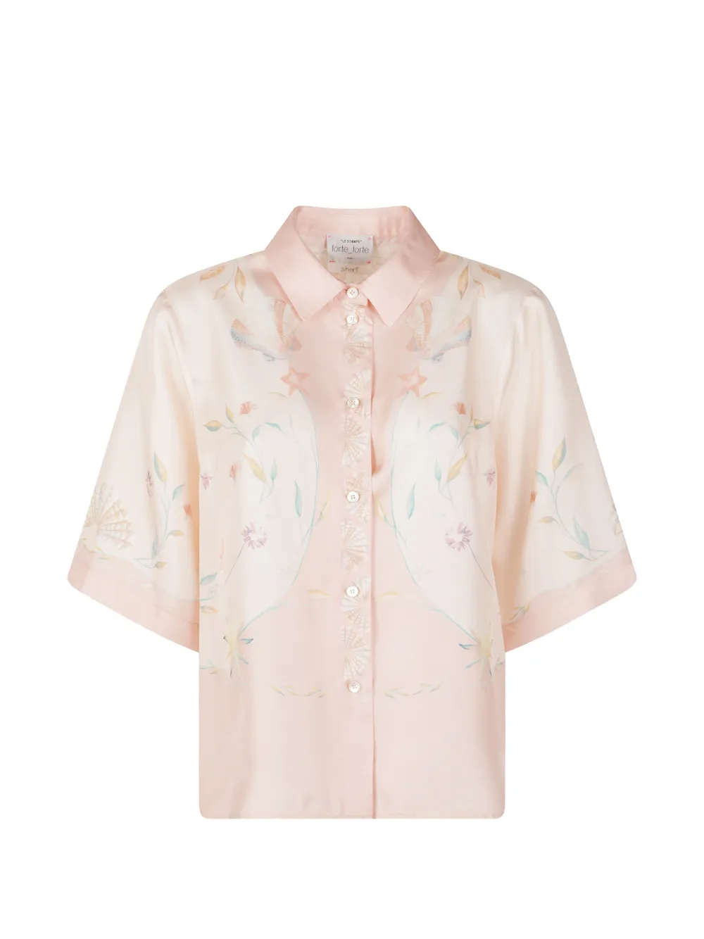 Forte Forte Camicia a maniche corte - Rosa
