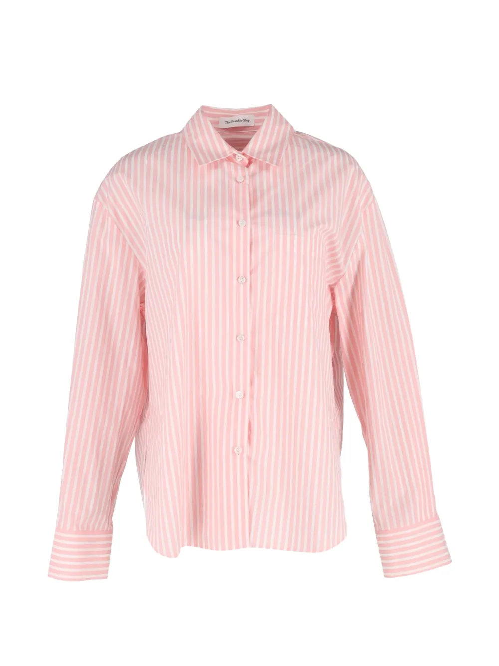 The Frankie Shop poplin striped shirt - Rosa