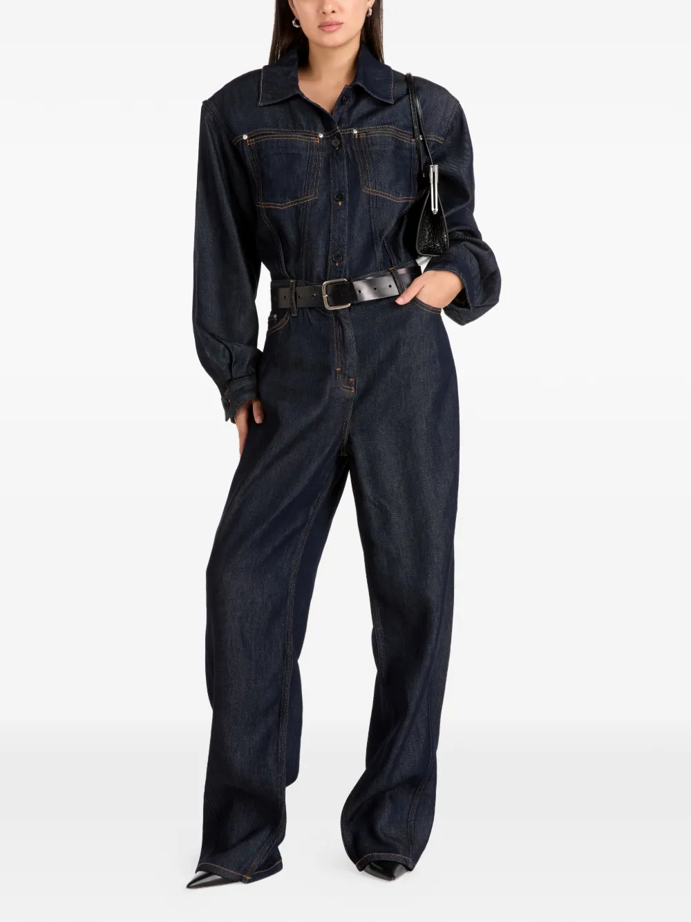 IRO Tuta intera denim - Blu