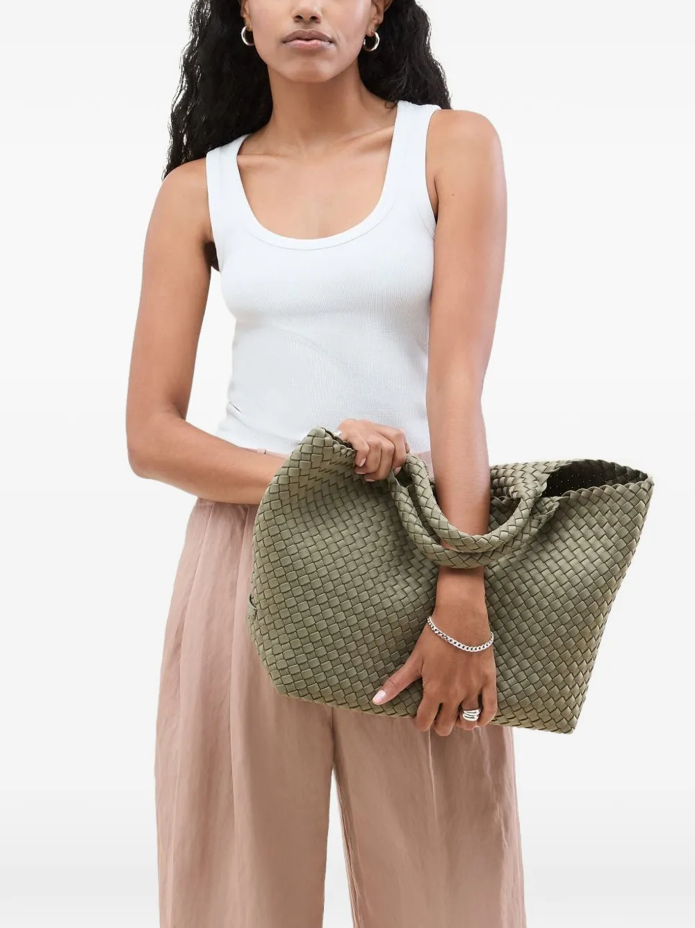 NAGHEDI St. Barths shopper Groen