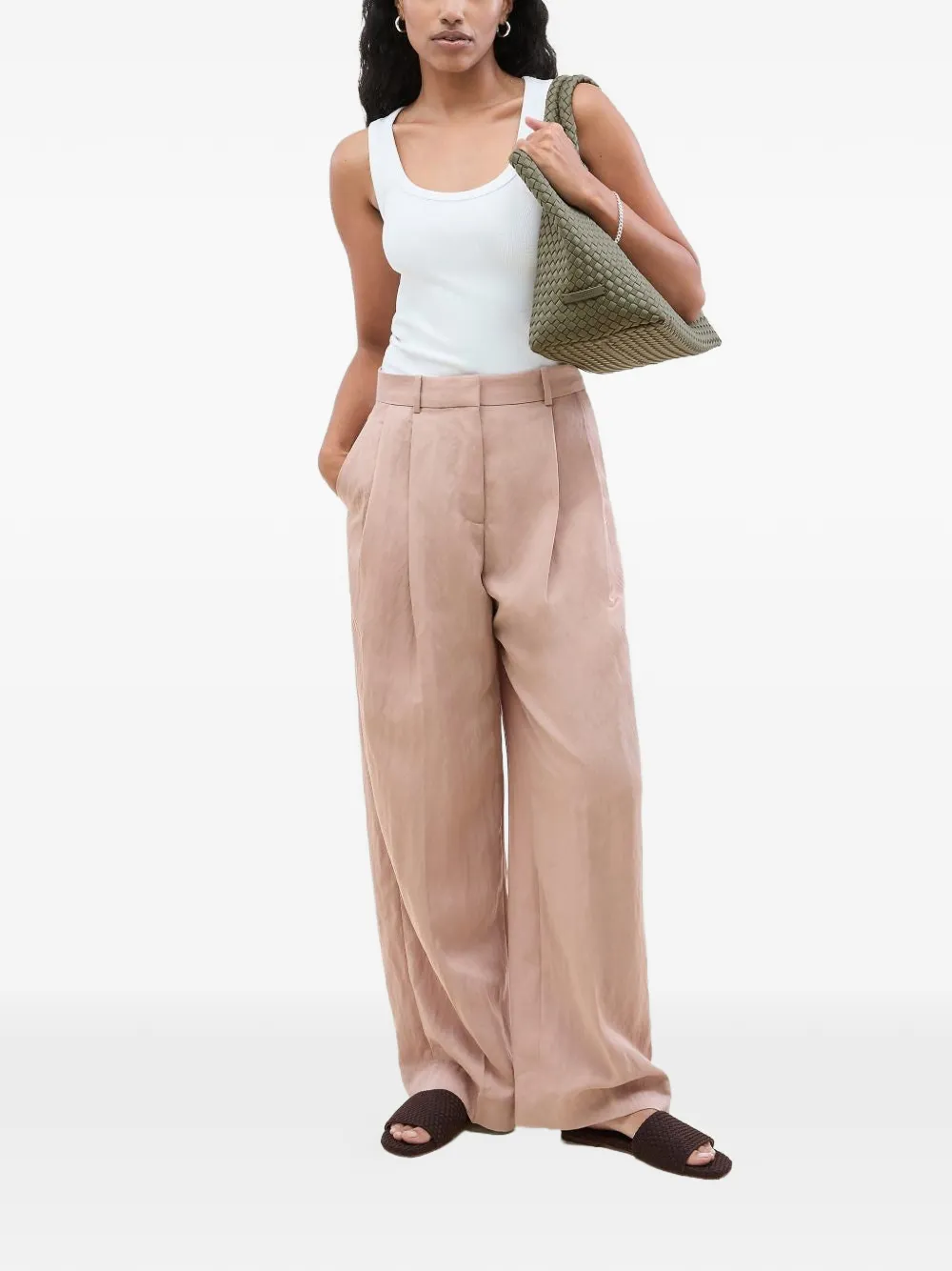 NAGHEDI St. Barths shopper Groen