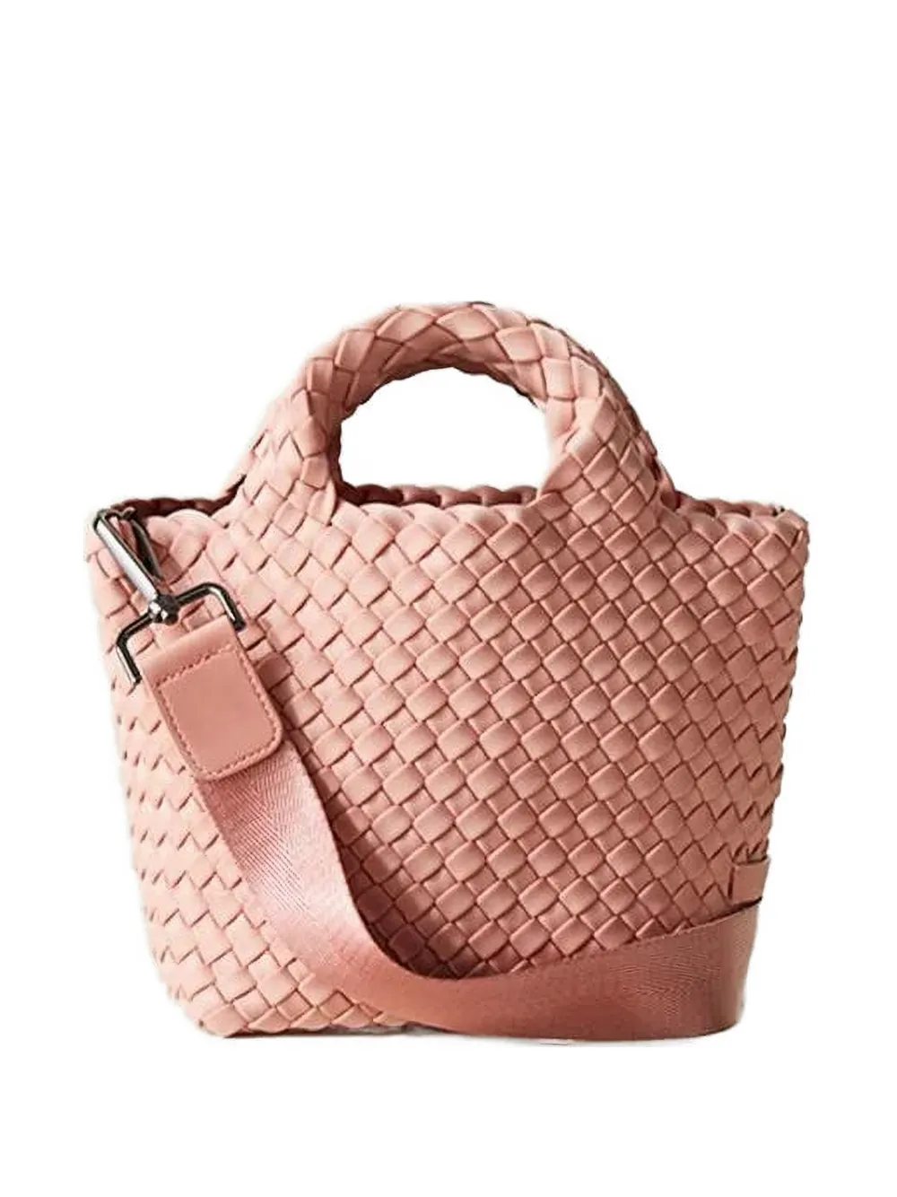 NAGHEDI St. Barths Petit woven tote bag - Pink