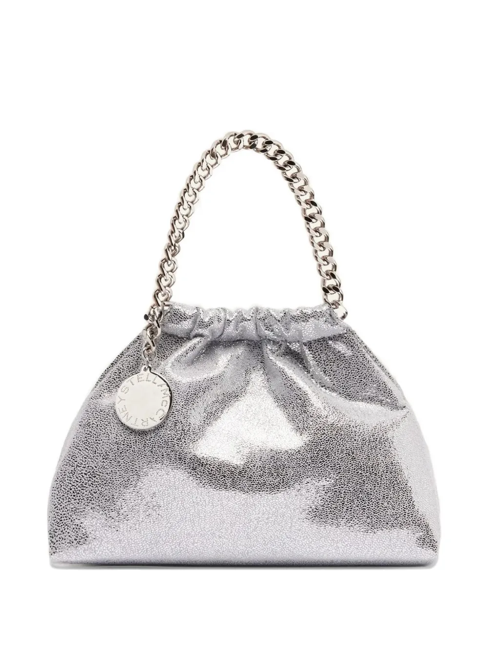 Stella McCartney small Falabella bucket bag - Argento
