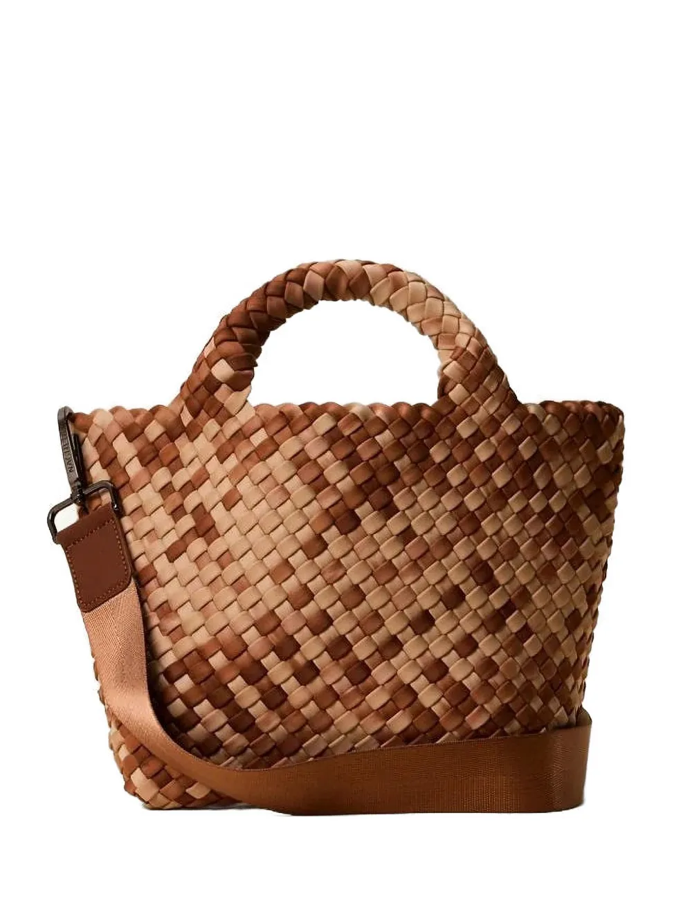 NAGHEDI small St. Barths tote bag - Marrone