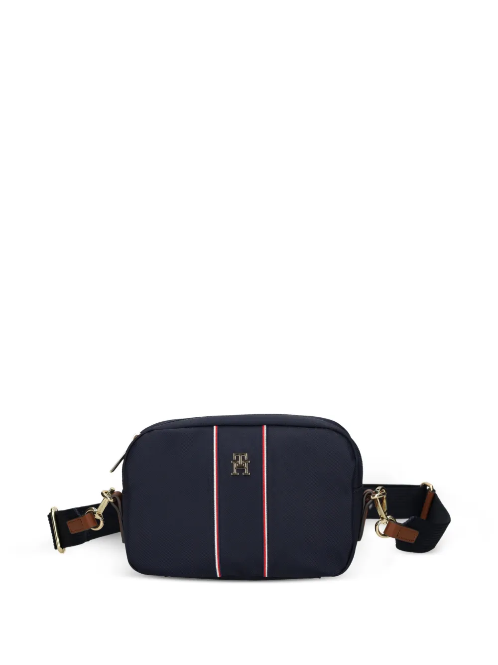 Tommy Hilfiger logo stripe cross body bag · OS