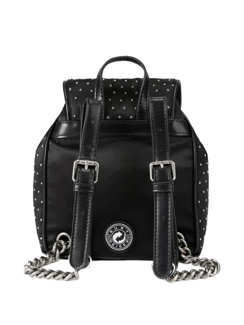 Kurt Geiger London Small Hoxton Backpack | Black | FARFETCH
