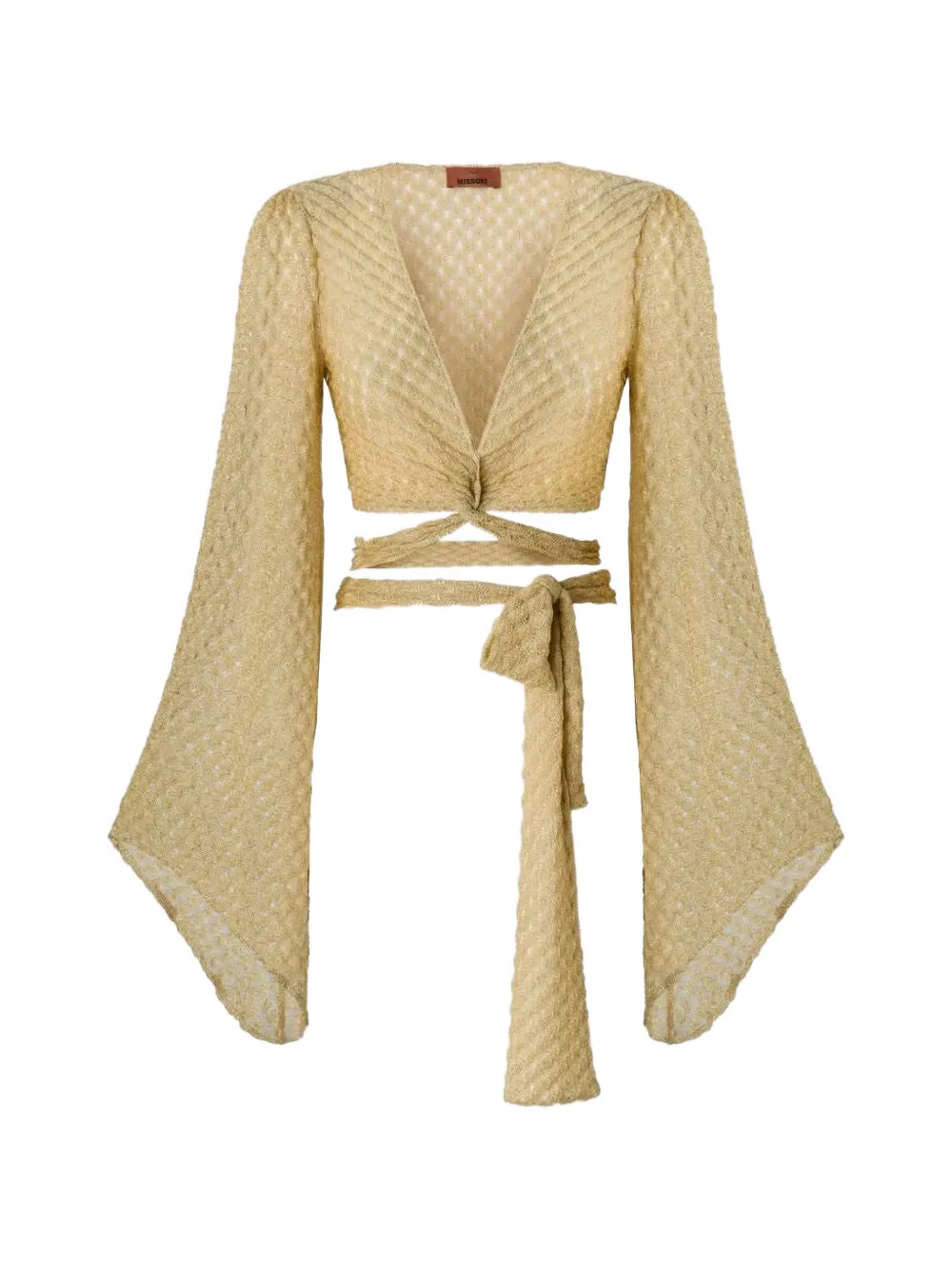 Missoni Top a maniche lunghe - Oro