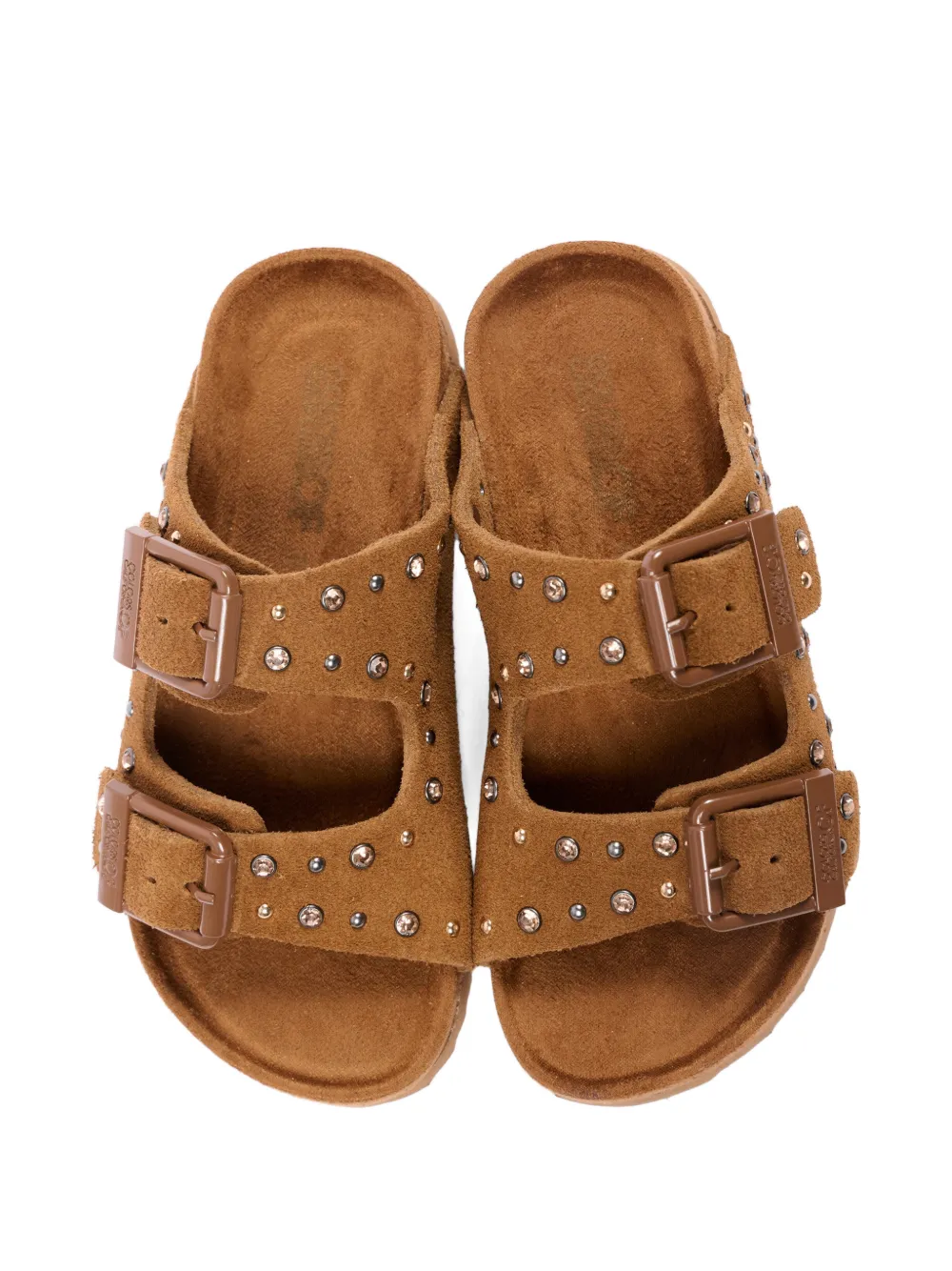 Colors Of California buckle embellished sandals Bruin