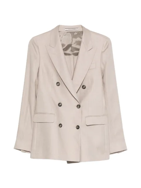 Tagliatore Parigi double-breasted peak-lapel blazer