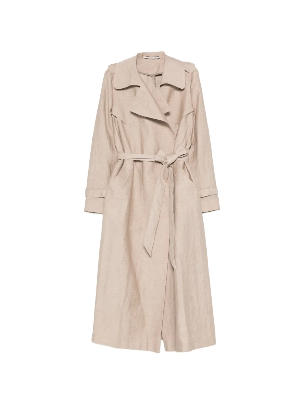 Tagliatore belted storm-flap coat - Toni neutri
