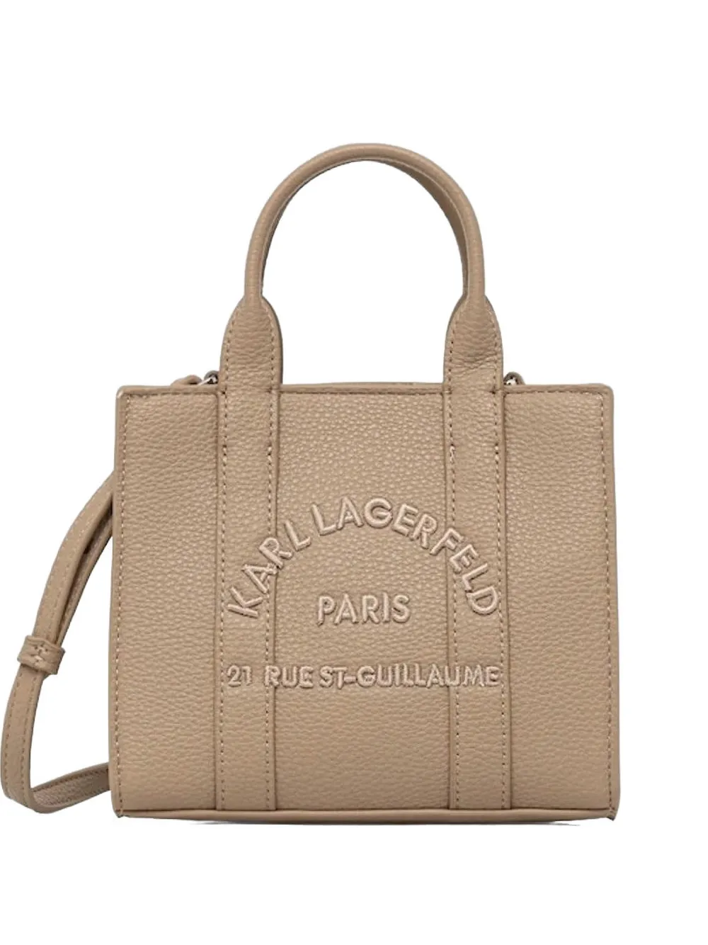 Karl Lagerfeld mini Rue St-Guillaume tote bag - Toni neutri