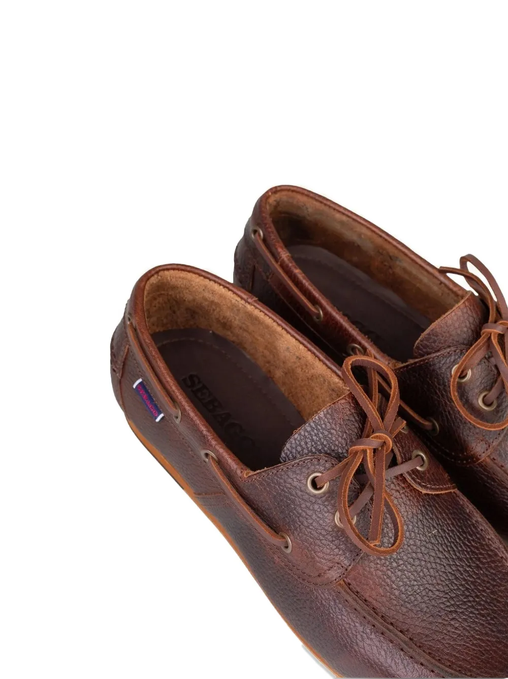 Sebago Loafers met veters Bruin