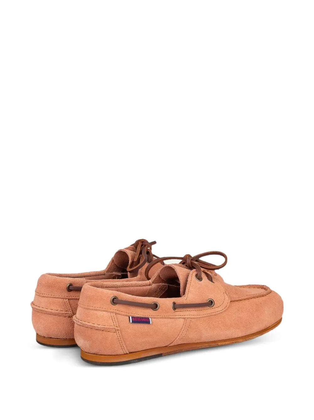Sebago Bootschoenen met kant Beige