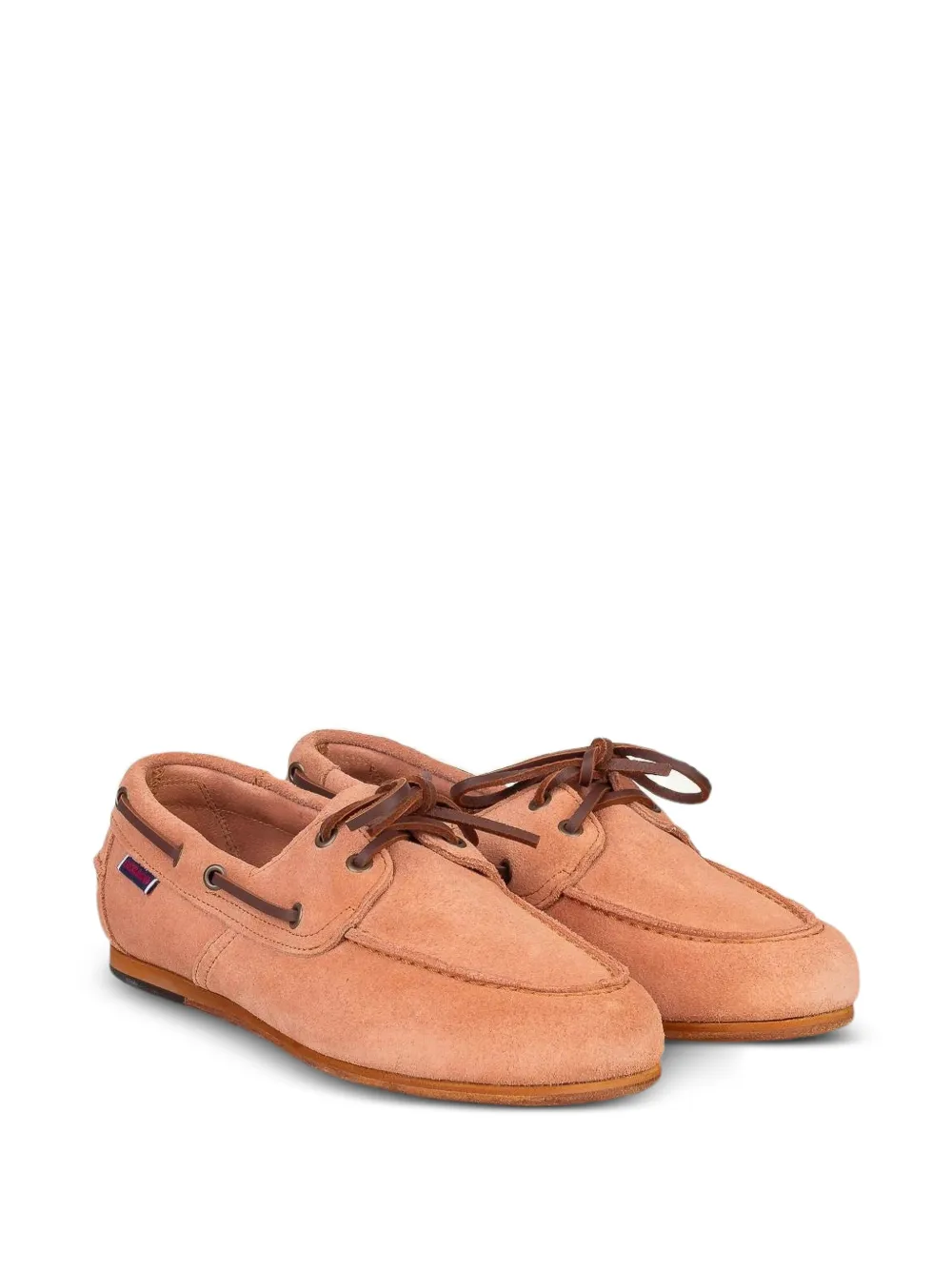 Sebago Bootschoenen met kant Beige
