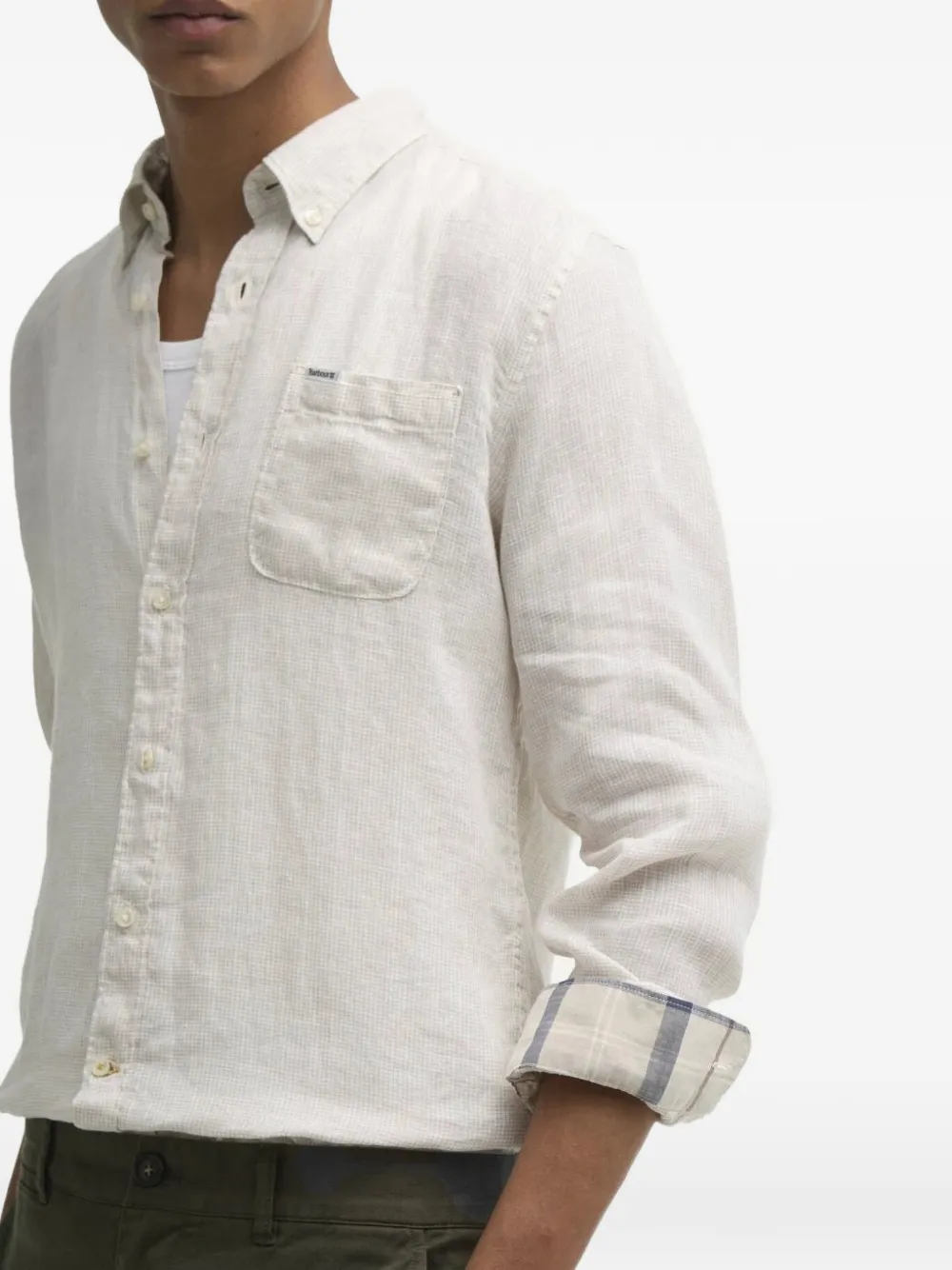 Barbour Linton shirt Beige
