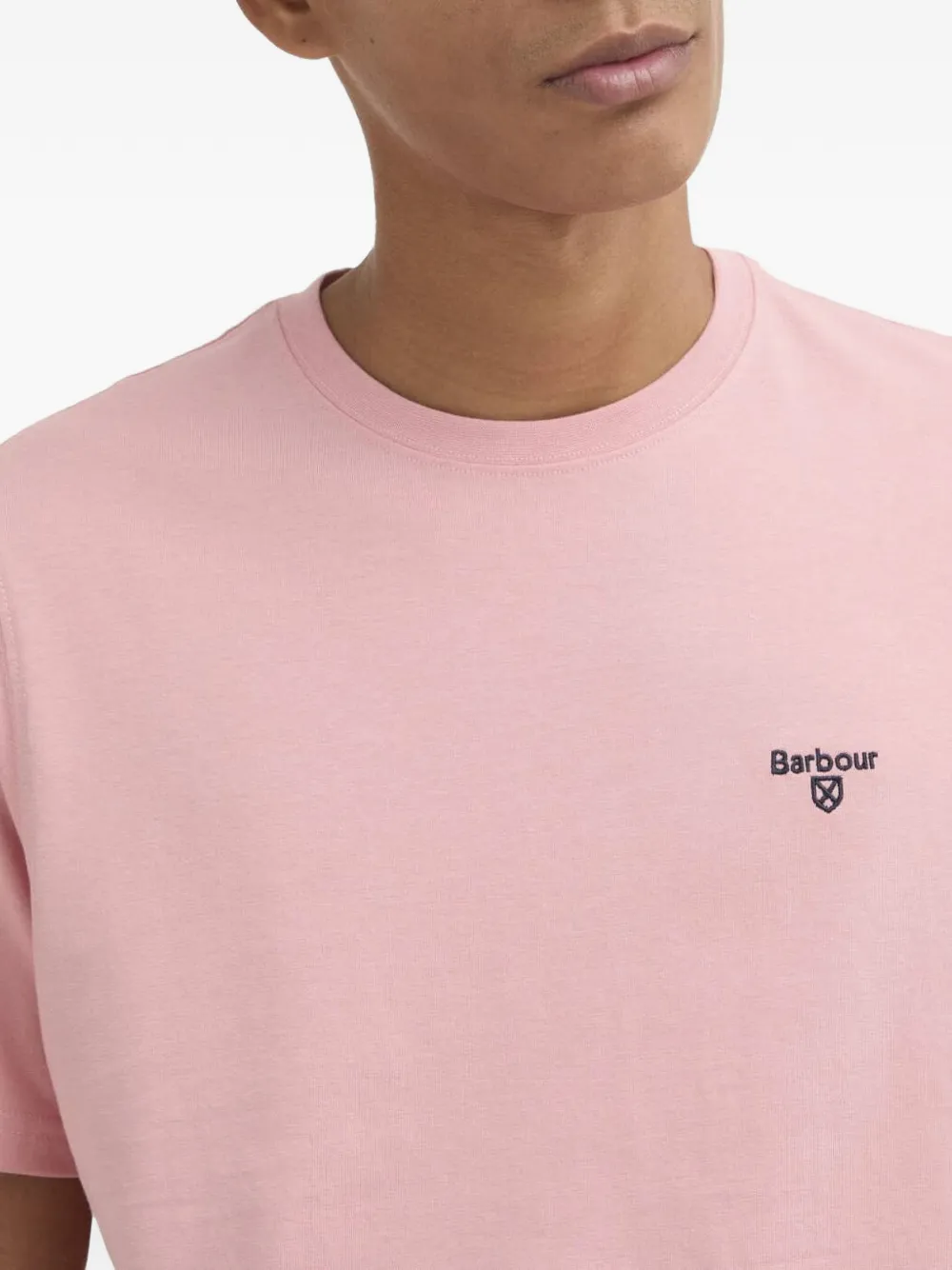 Barbour Essential Sports T-shirt Roze