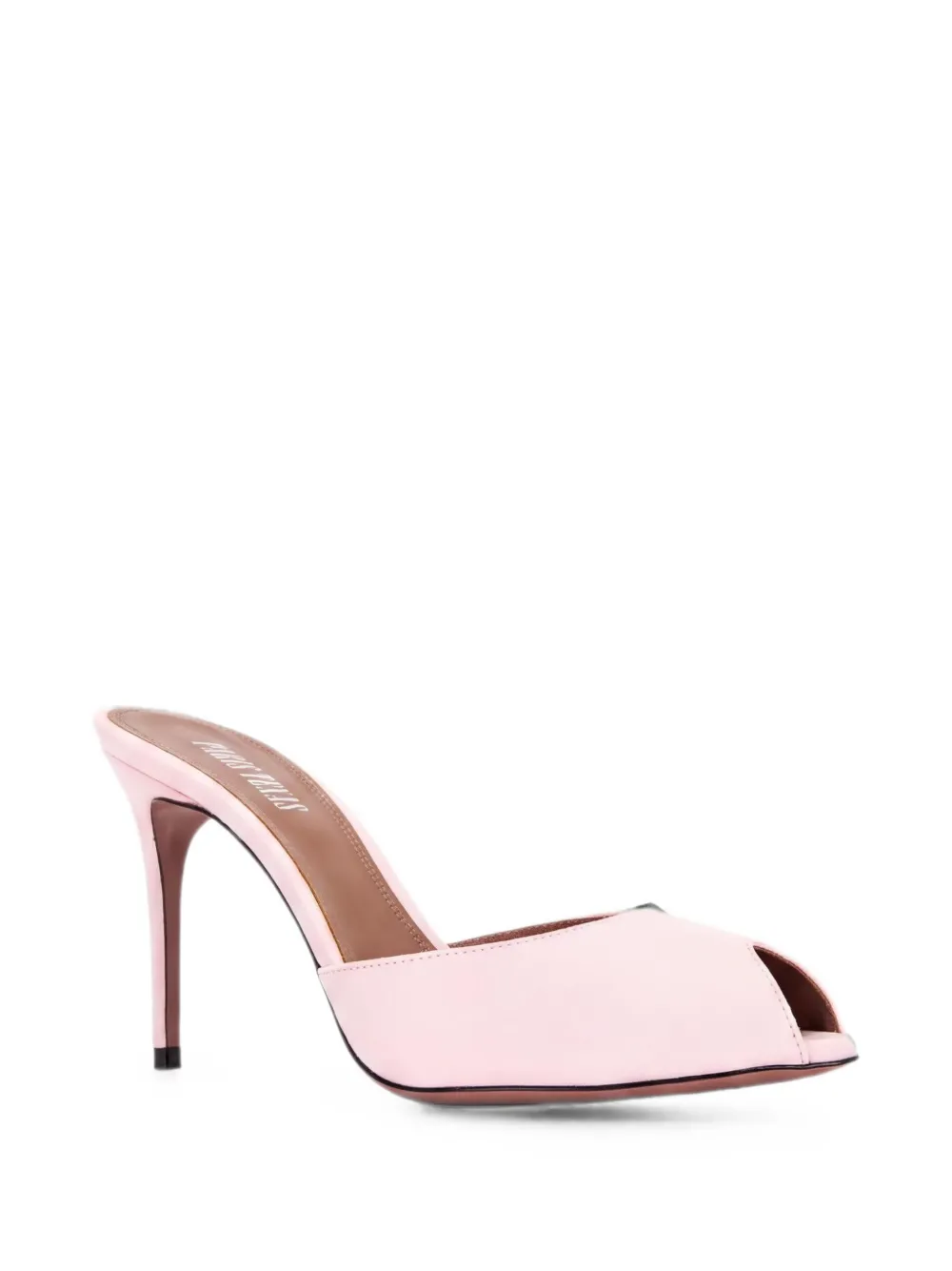 Paris Texas Vera peep-toe sandals Roze