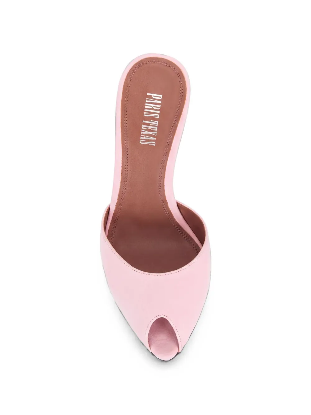 Paris Texas Vera peep-toe sandals Roze