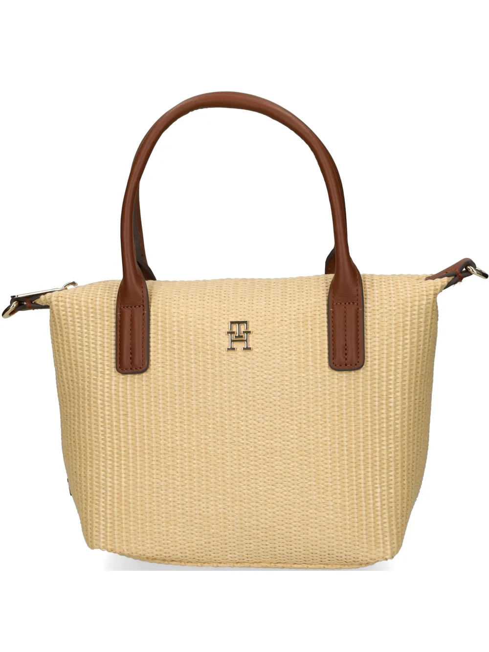 Tommy Hilfiger woven top-handle tote bag · OS