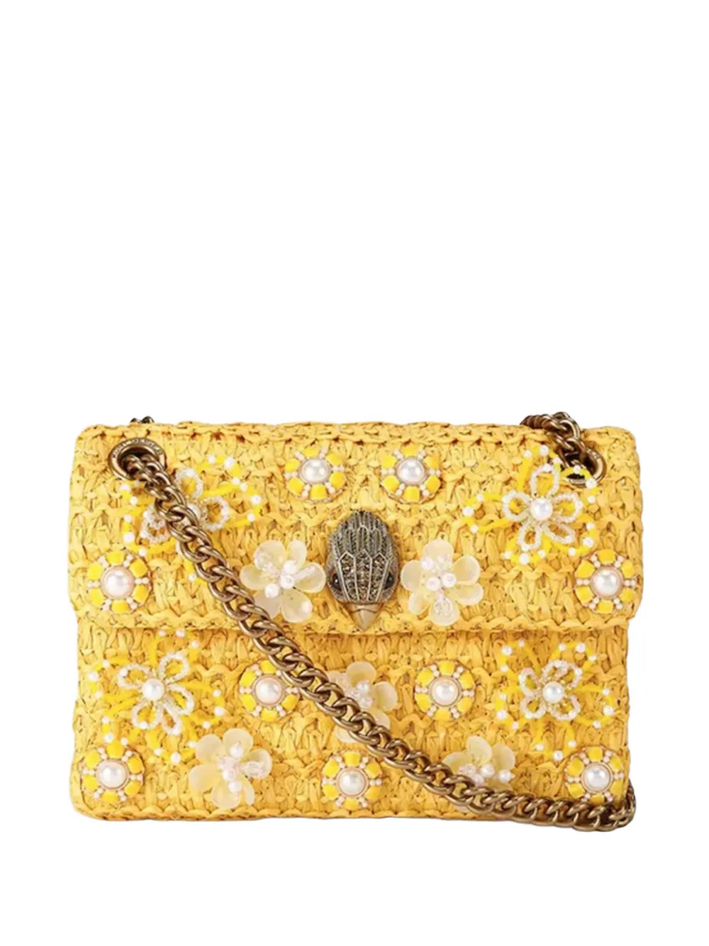 Kurt Geiger London mini Kensington cross body bag - Giallo