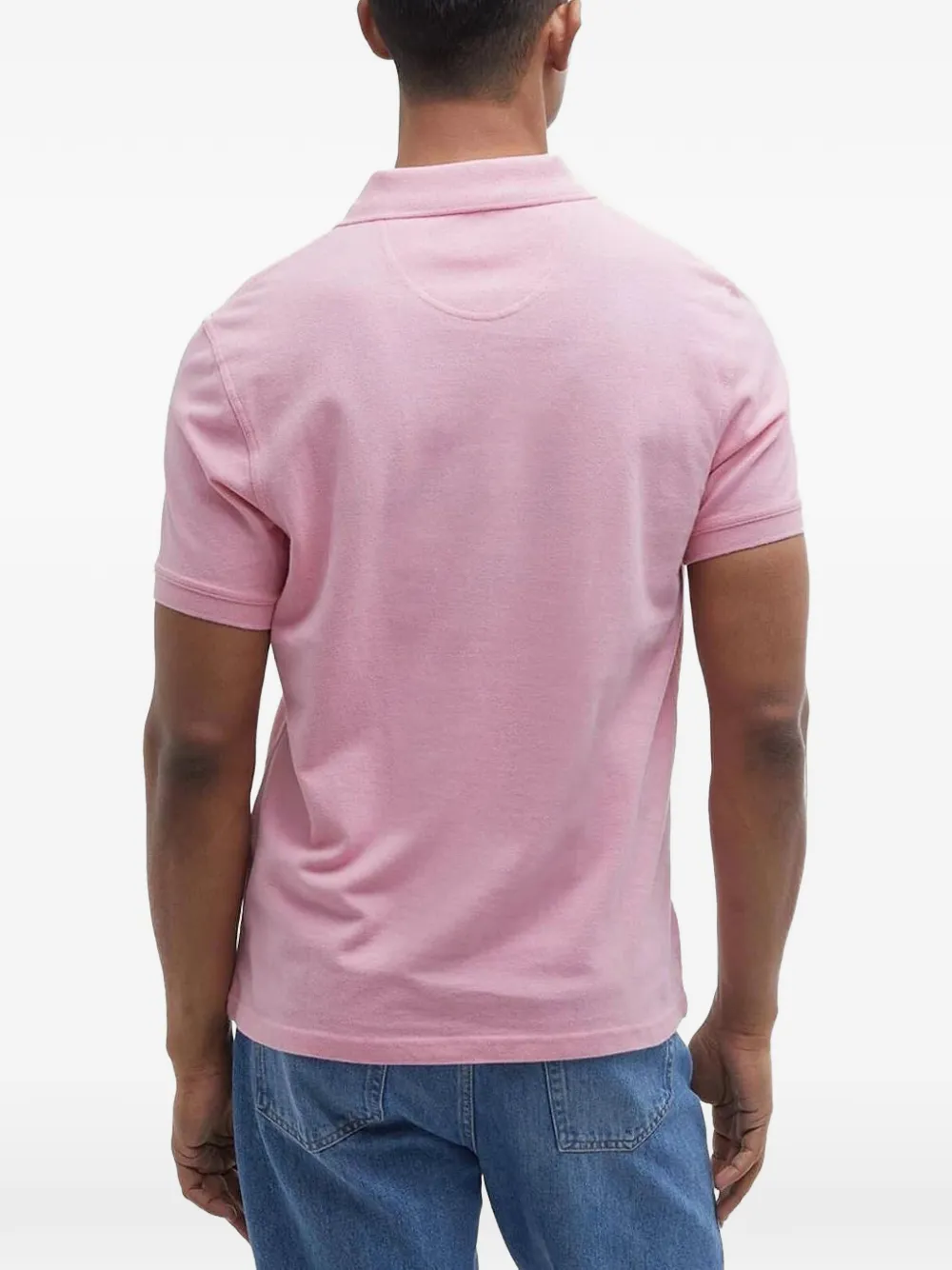 Barbour Sport poloshirt Roze
