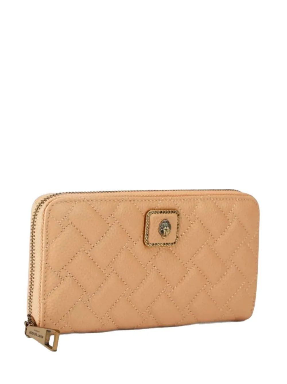 Kurt Geiger Pimlico quilted zipped wallet - Toni neutri