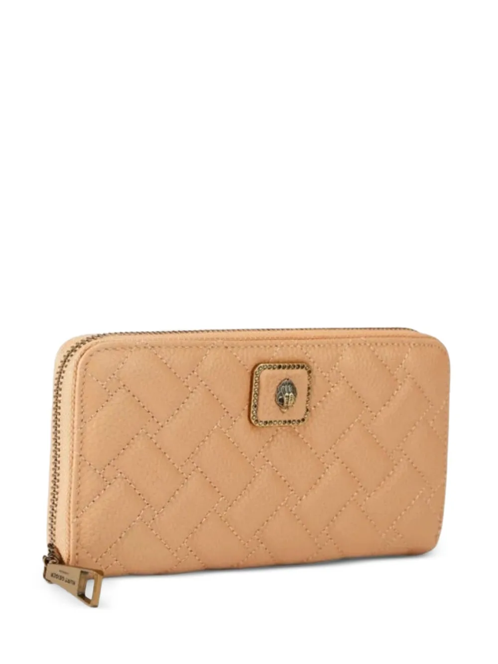 Kurt Geiger Pimlico quilted zipped wallet - Toni neutri