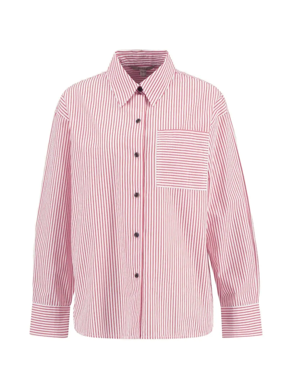 Barbour Polly striped shirt - Bianco